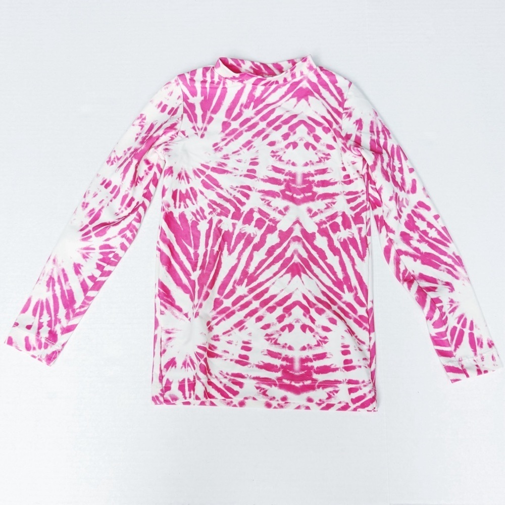 Mikoh - Pink Tie Dye Rashguard